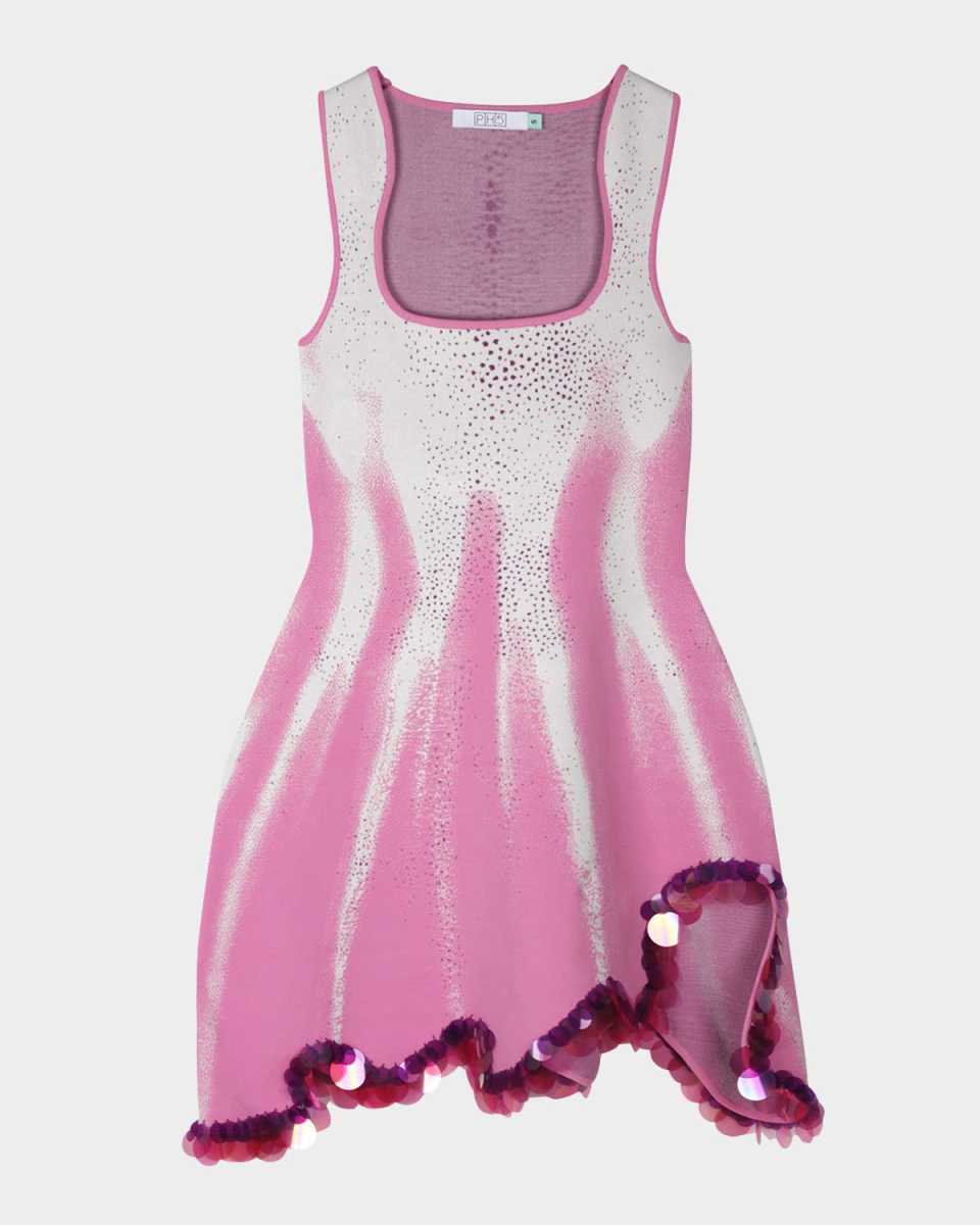 Alyssa Wavy Tank Dress